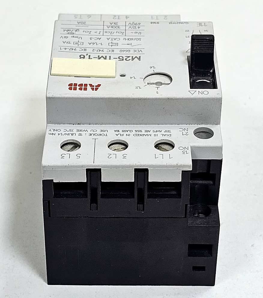 ABB | M25TM1.6 | Motor Circuit Breaker | Made in Germany6