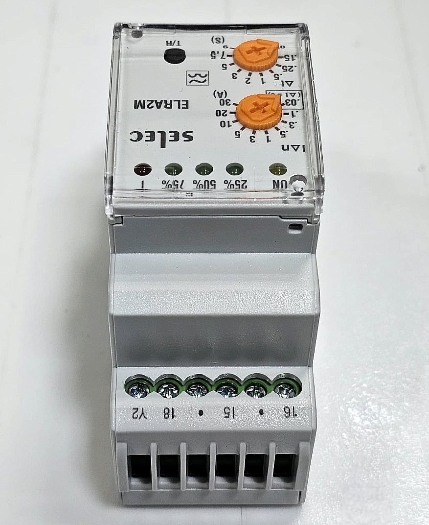 Selec ELRA2M21230V Earth Leakage Relay | 230V AC | 30A8