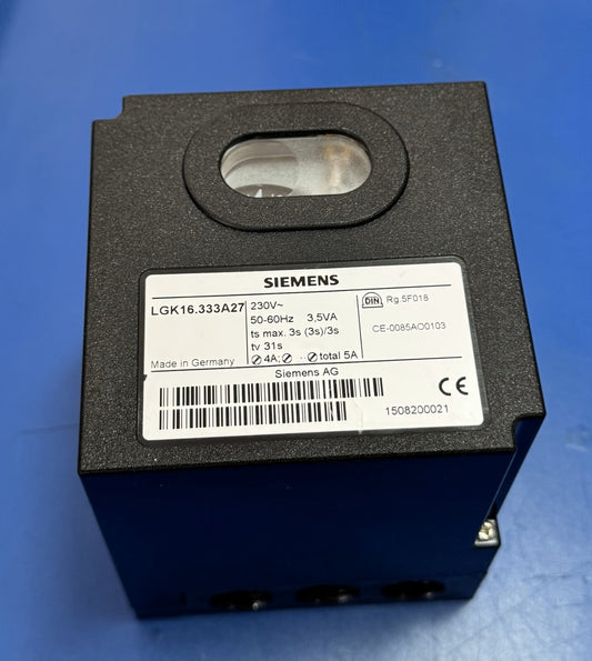 Siemens LGK16.333A27 Burner Control Unit 230V 5060Hz Made in Germany1