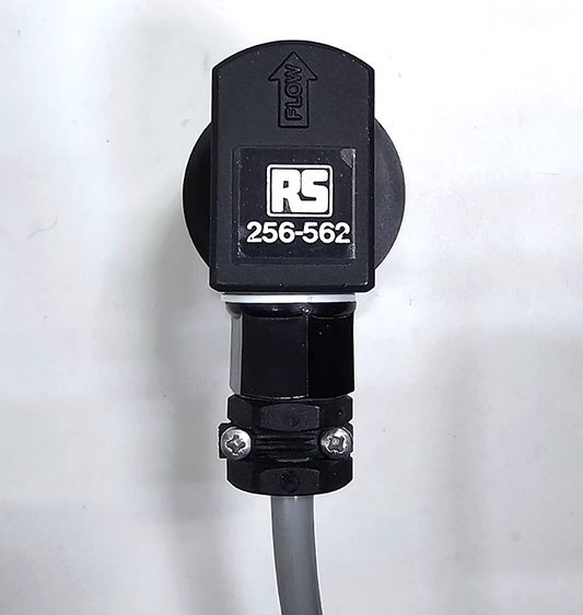 RS 256562 – Flow Sensor | 16A | 250V | Flow Rate 3–6 L/min1