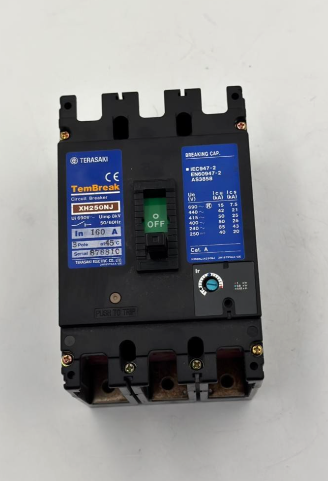 Terasaki TemBreak XH250NJ | Moulded Case Circuit Breaker | 160A11