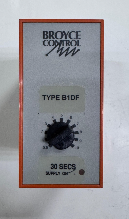 Broyce Control B1DF Timer Relay | 0.5–30s Delay | 8A Contact | 31