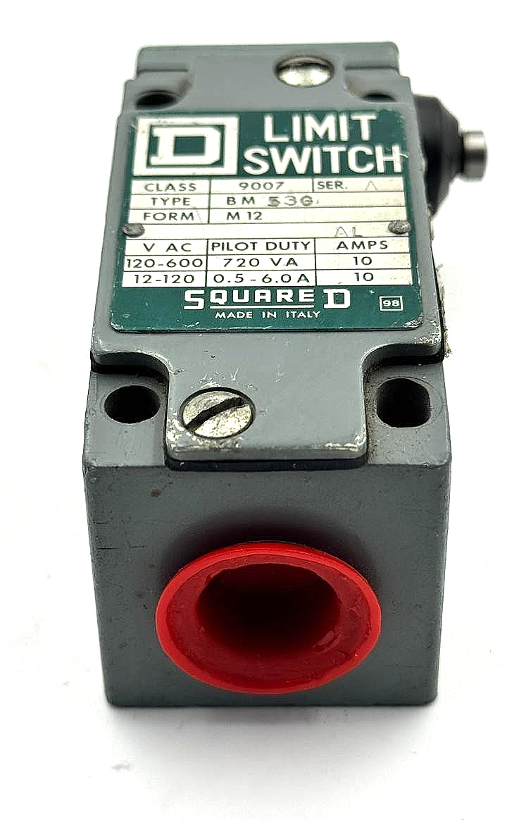 Square D BM536 Limit Switch 600V | Made in Italy 6