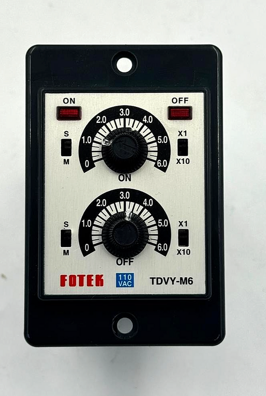 Fotek TDVYM6110VAC Twin Timer Relay | Made in Taiwan1