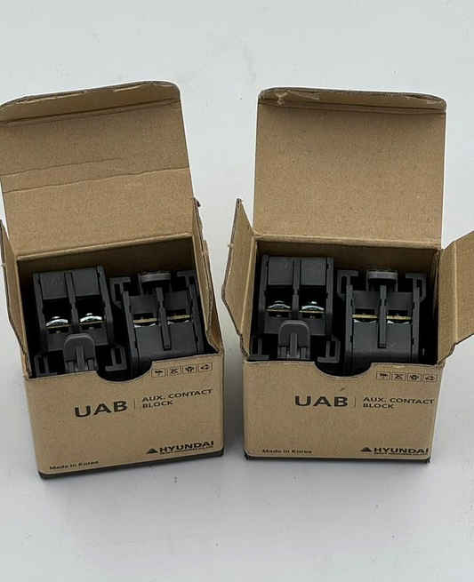 Hyundai | UAB 20 NS | Auxiliary Contact Block | Made in Korea(1 PCS )1