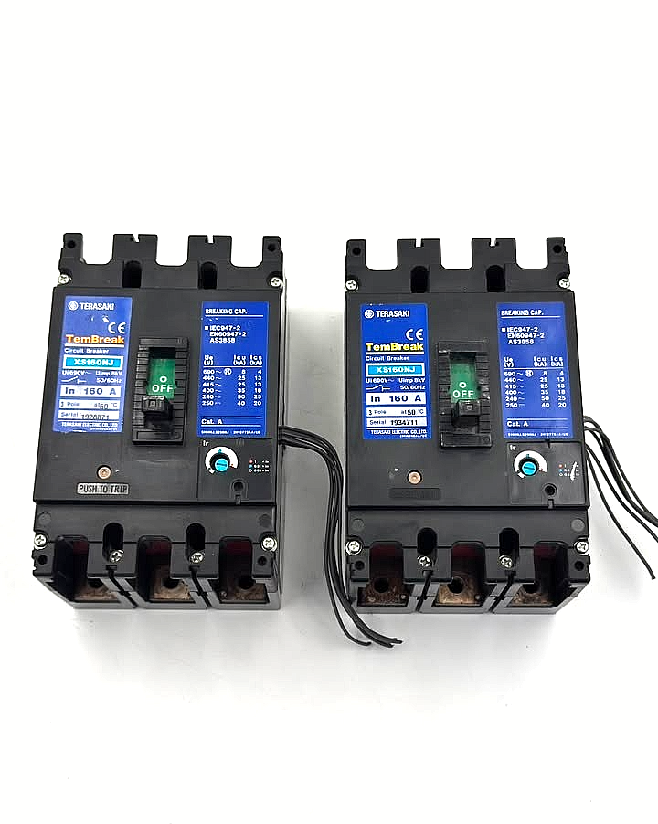 Terasaki TemBreak XS160NJ | 160A | MCCB (Molded Case Circuit Breaker ) 1 pcs7