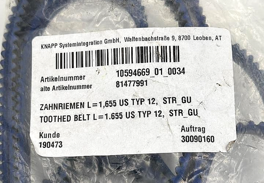 KNAPP 10594669_01_0034 Toothed Belt1