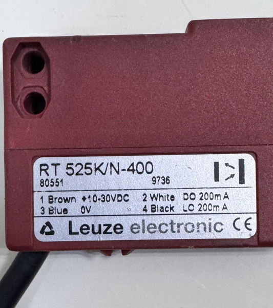 Leuze RT 525K/N400 Photoelectric Sensor | Load Output ( 200mA)1
