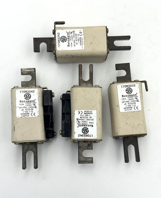 Bussmann 170M3242 Fuse | 125A | Made in Denmark ( 1 pcs )1