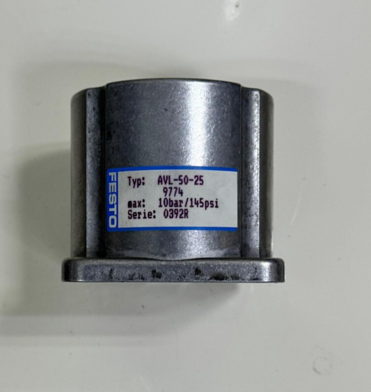 Festo AVL5025 Pneumatic Cylinder – 50mm Bore, 25mm Stroke, Max 10 Bar/ 145 PSI1