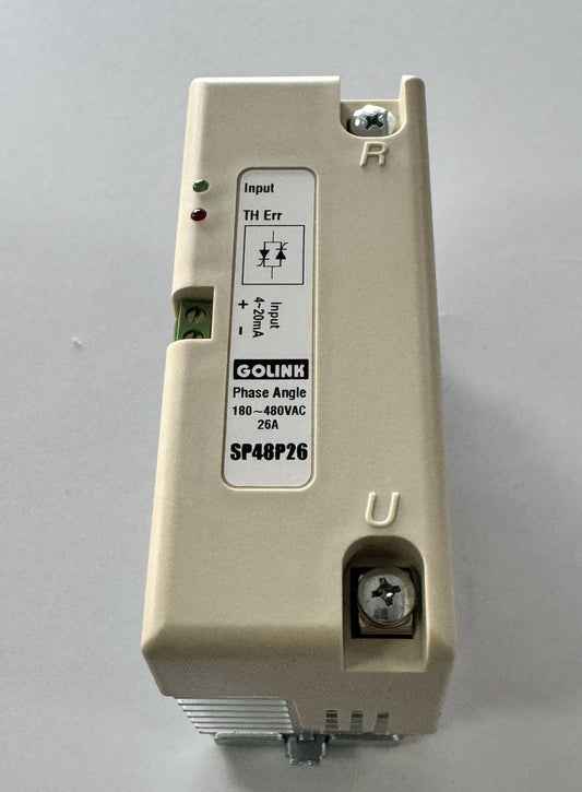 GOLINK SP48P26 Phase Angle Control SSR – 420mA Input, 180~480VAC Output, 26A1