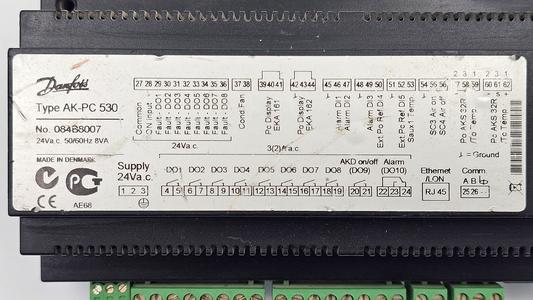 Danfoss AK PC 530 Capacity Controller 084B8007 | 24V AC | Made in Denmark1