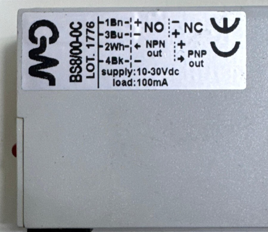 Micro Detector BS8/000C Photoelectric sensor | 10–30VDC| 100mA | Made In Italy6