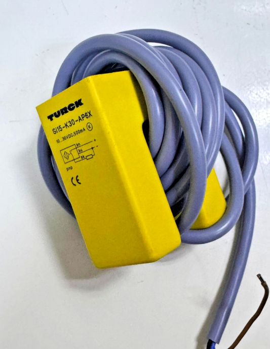 TURCK Si15K30AP6X Inductive Proximity Sensor – 10–30VDC, 500mA,1