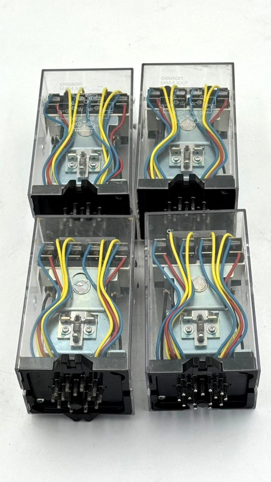 Omron MM4XKP Atching Power Relay | 110 VDC ( 1 PCS ) - saleem al tamimi electric equipment trading co llc-UAE