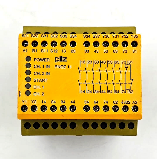 Pilz PNOZ 11 774086 | 230240VAC 24VDC | Safety Relay | Made in Germany1