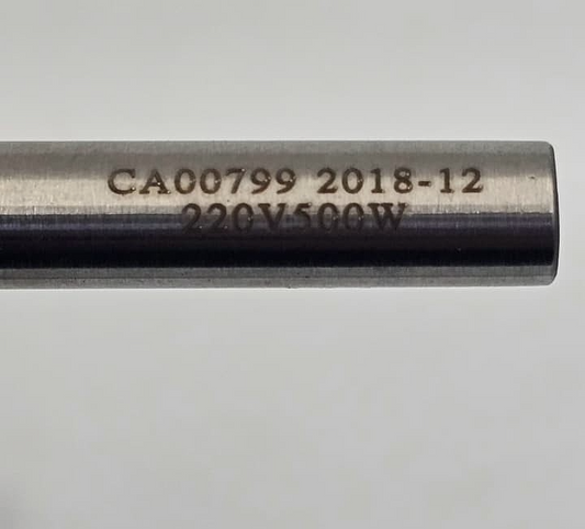 CA00799 | Cartridge Heater | 220V 500 W | 110 mm Length 8.4 mm Diameter1