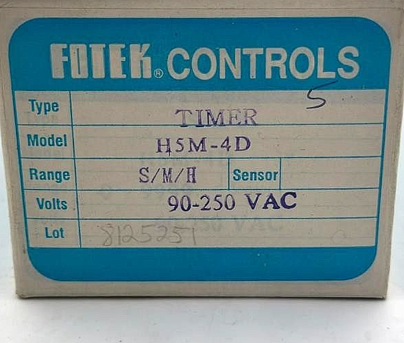 Fotek H5M4D Timer | 90250 VAC | Made in Taiwan6