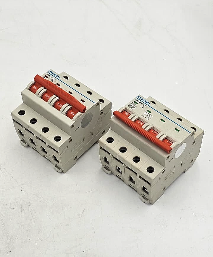 Hyundai HiBD63N | 4Pole | 25A Miniature Circuit Breaker (1 Pcs )7