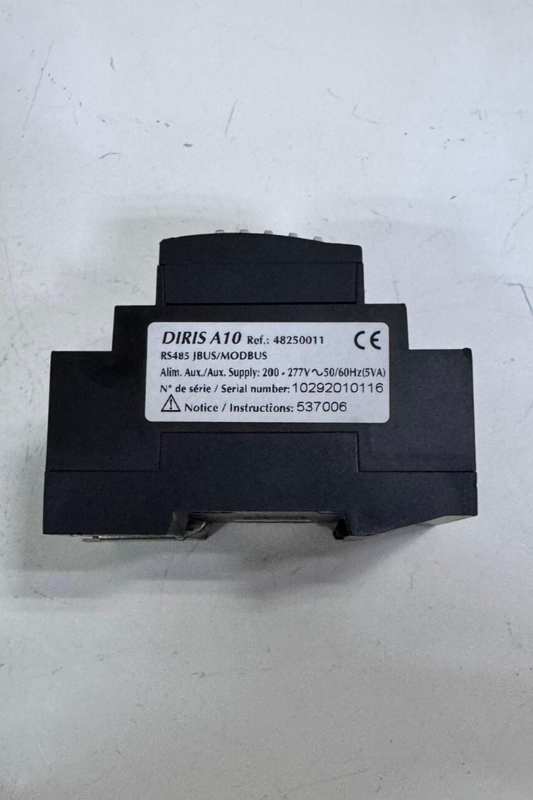 Socomec DIRIS A10 Power Monitoring Unit – RS485 Modbus, 200277V AC,1