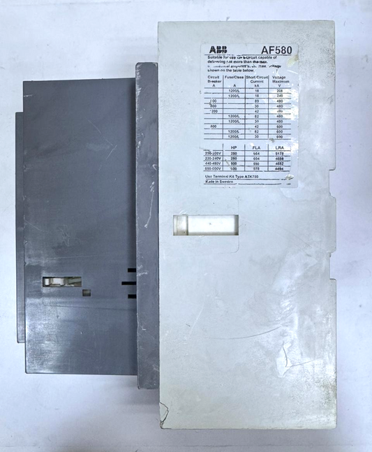 ABB AF58030 Contactor | 750 A | 600 VAC | Coil 48130V AC/DC | Made in Sweden - saleem al tamimi electric equipment trading co llc-UAE