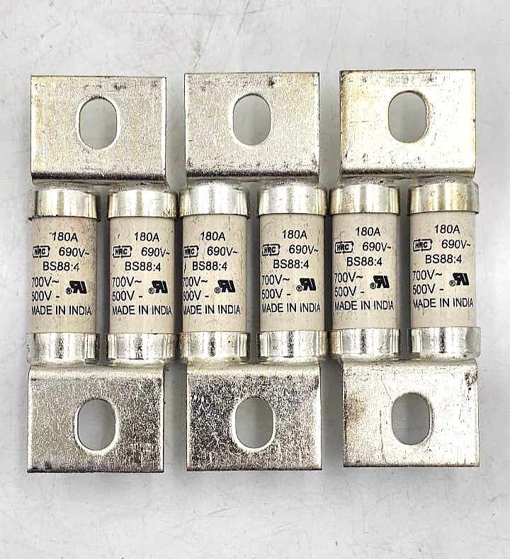 Cooper Bussmann 180FEE Fuse 180A 690V | Made in India ( Pack of 3) - saleem al tamimi electric equipment trading co llc-UAE