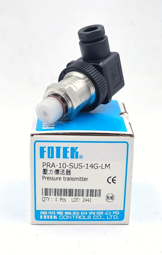 FOTEK PRA10SUS14GLM pressure transmitter.10 Bar - saleem al tamimi electric equipment trading co llc-UAE