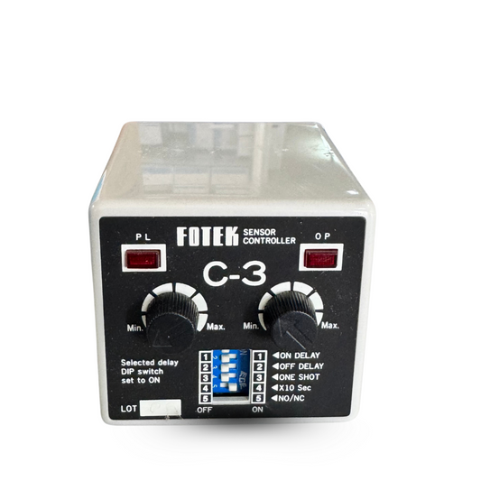 Fotek C3 Sensor Controller – 12VDC Output, NPN/PNP Input, Compact Control - saleem al tamimi electric equipment trading co llc-UAE