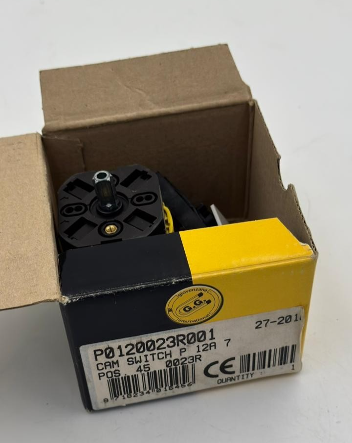 Giovenzana P0120023R001 Rotary Switch | 12A - saleem al tamimi electric equipment trading co llc-UAE
