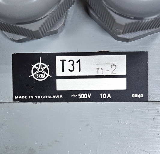 Iskra T31 n2 Push Button Switch | Industrial Control Switch - saleem al tamimi electric equipment trading co llc-UAE