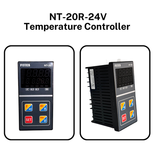 NT20R24V PID Temp Controller 48x96mm Dual Alarm 24VDC/AC Relay SSR Input - saleem al tamimi electric equipment trading co llc-UAE