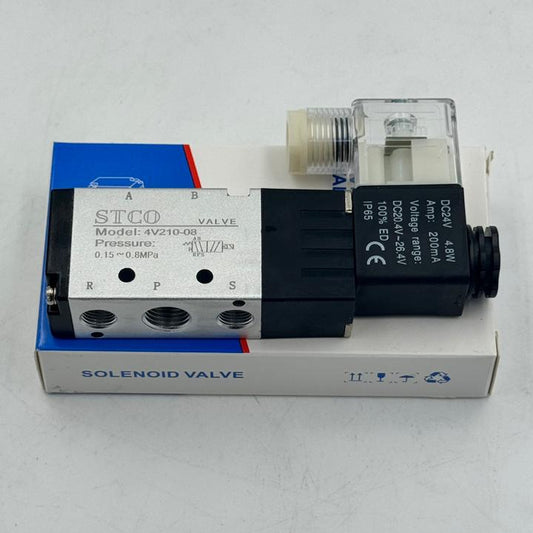 STCO 4V210-08 PNEUMATIC SOLENOID VALVE - saleem al tamimi electric equipment trading co llc-UAE