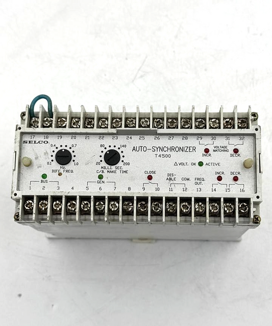 Selco T4500 AutoSynchronizer Relay Module - saleem al tamimi electric equipment trading co llc-UAE