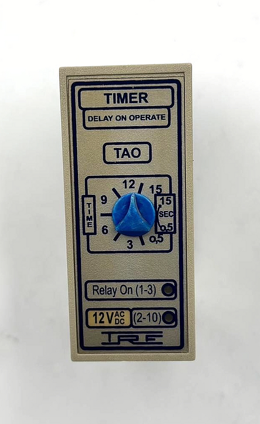 TRE TAO Series Delay on Operate . Time Delay Relay – 12V | 0.5 to 15 sec - saleem al tamimi electric equipment trading co llc-UAE