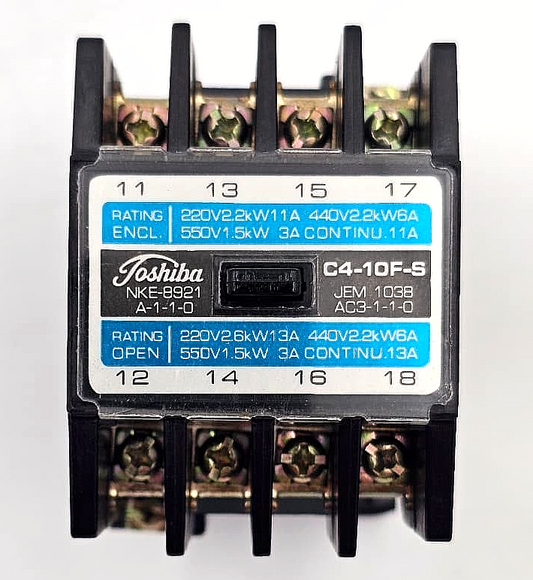 Toshiba C410FS Magnetic Contactor | Coil 110V | Made in Japan ( 1 pcs ) - saleem al tamimi electric equipment trading co llc-UAE