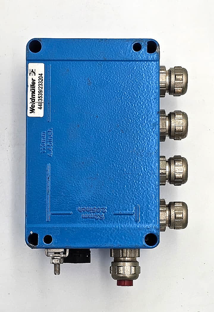 Weidmüller FBCon PA CG 4Way EX Industrial Fieldbus Distributor | German Made7