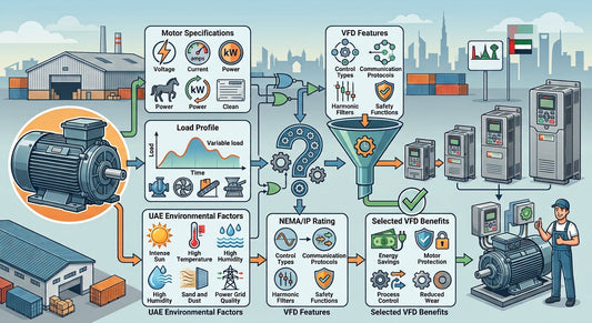 How to Select the Correct VFD for an Industrial Motor in UAE