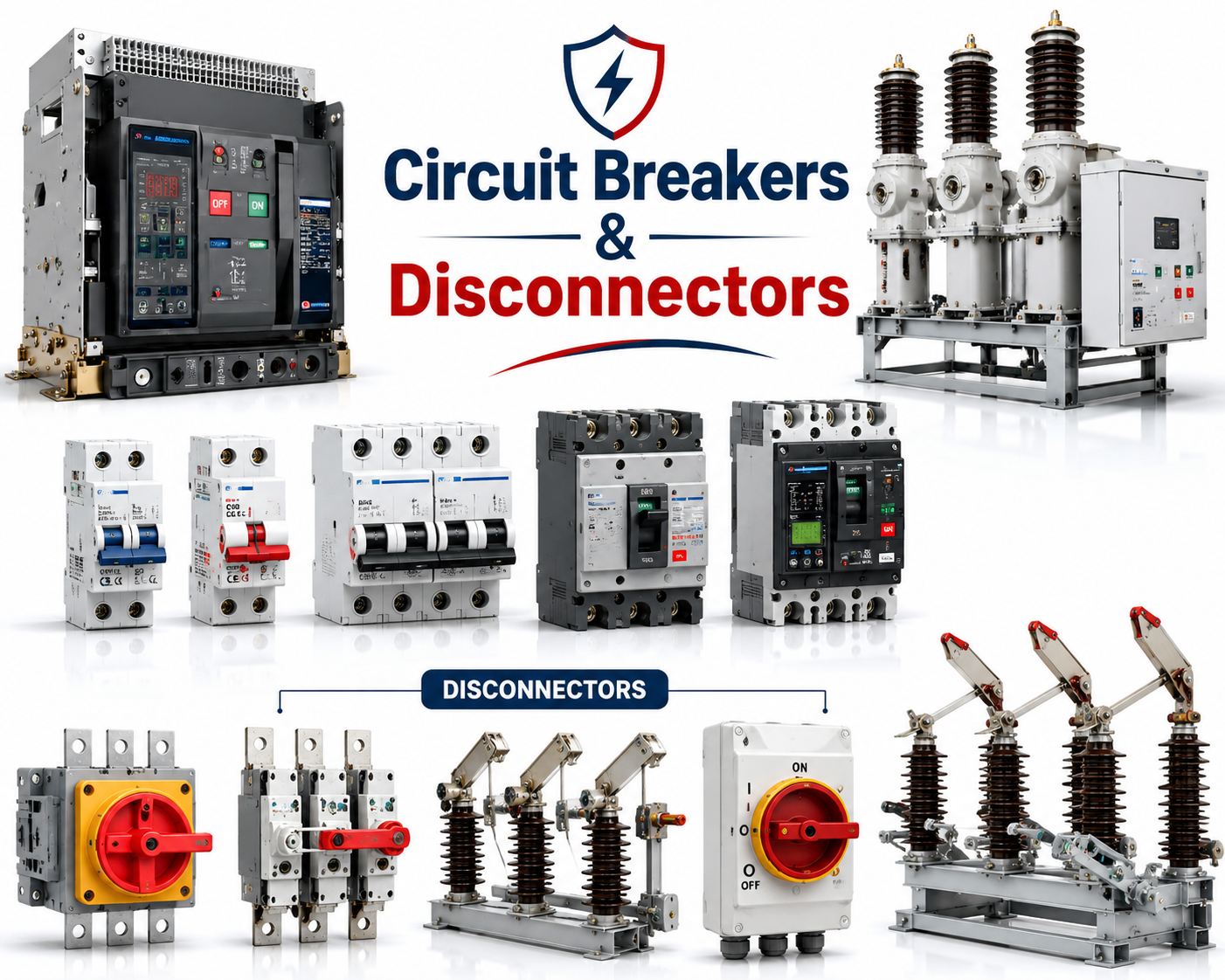 Electrical circuit breakers