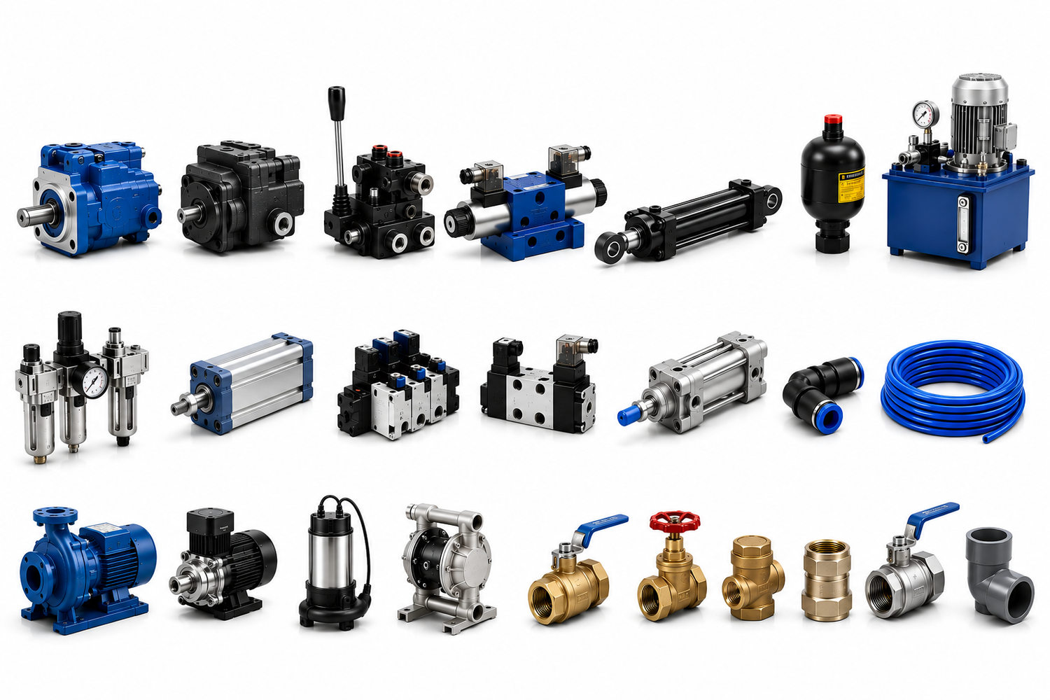 Hydraulics, Pneumatics, Pumps & Plumbing