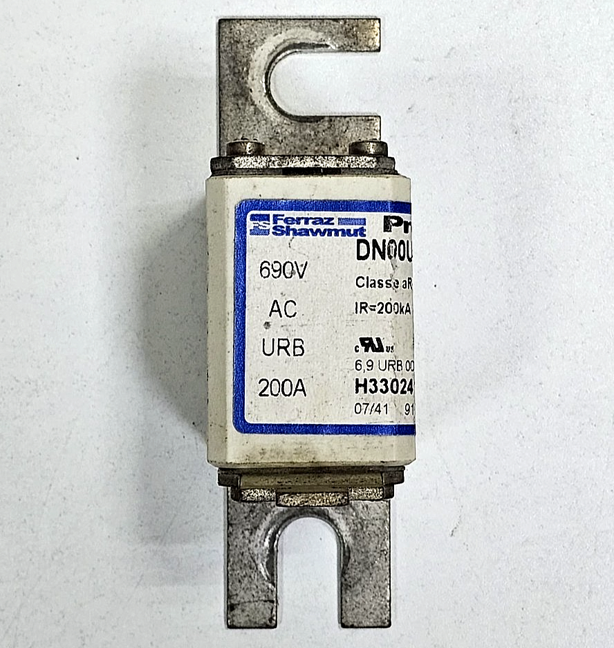 Ferraz Shawmut | DN00UB69V200L | Protistor Fuse | 200A 690V AC1