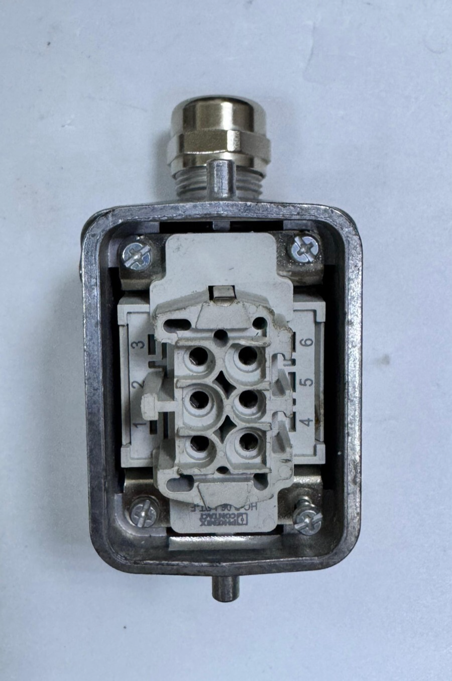 Phoenix Contact HCB 06IPTF HeavyDuty Industrial Connector Insert – 6Pin,1