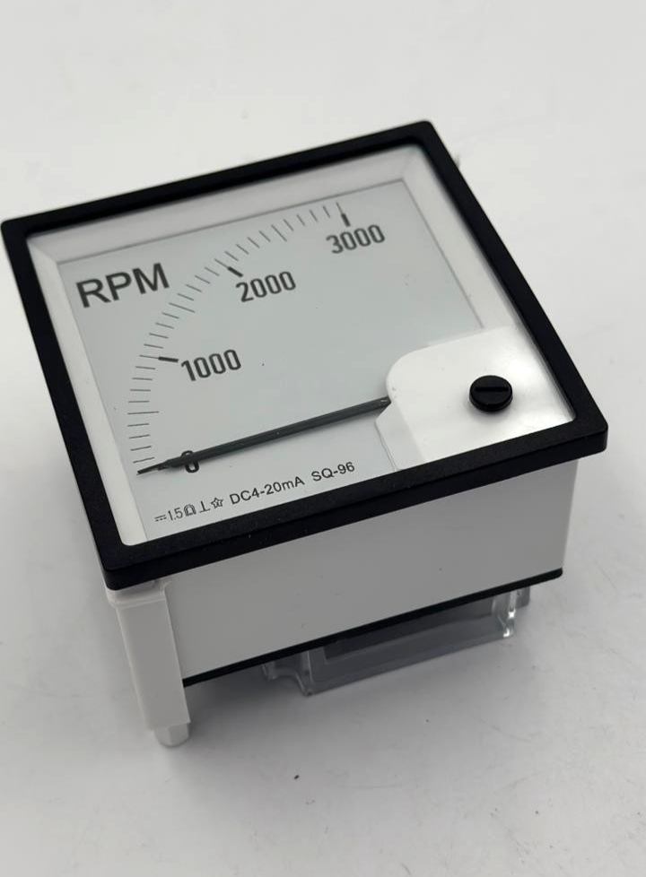 SQ96 RPM Panel Meter | 03000 RPM | DC 420mA Input | Class 1.52