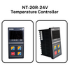 NT20R24V PID Temp Controller 48x96mm Dual Alarm 24VDC/AC Relay SSR Input1