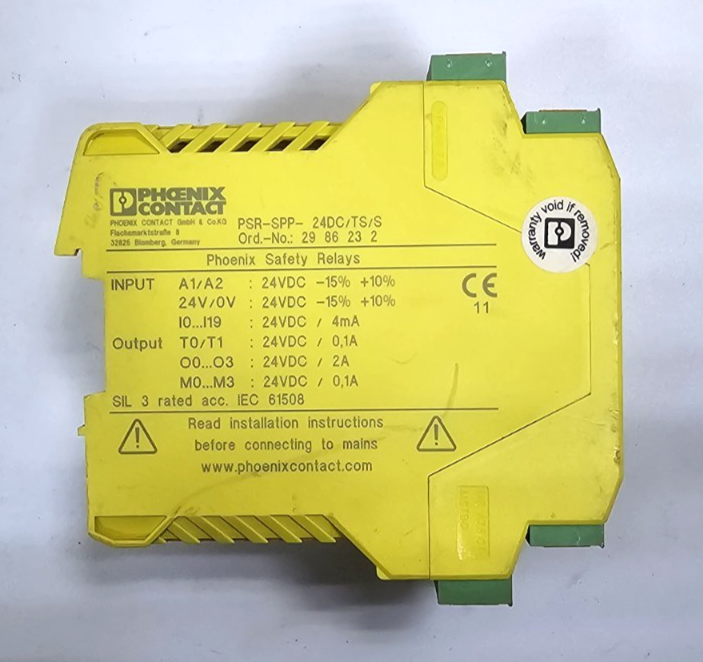 Phoenix Contact PSRTRISAFES Safety Relay | 24V DC | Made in Germany3