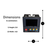 NT96RE PID  Temperature Controller NT96RE 48x96mm Dual Alarm 24V AC/DC4