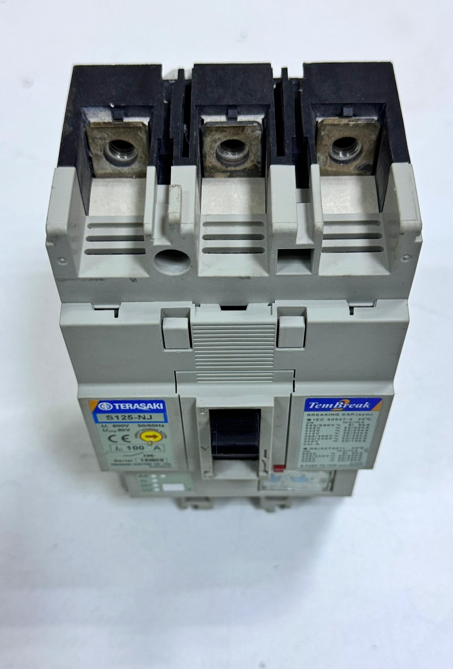 Terasaki | S125NJ | Circuit Breaker | 100 A | Used | Fast Shipping2