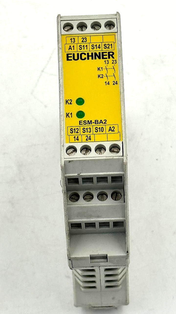 Euchner ESMBA201 Safety Relay Unit | Industrial Safety Controller1
