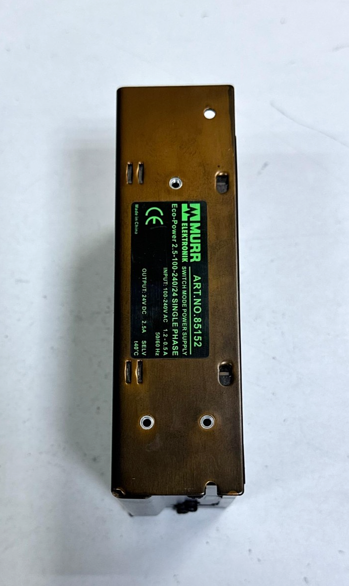 Murr Elektronik | EcoPower 85152 | 2.5100240/24 | Power Supply | Free Ship2