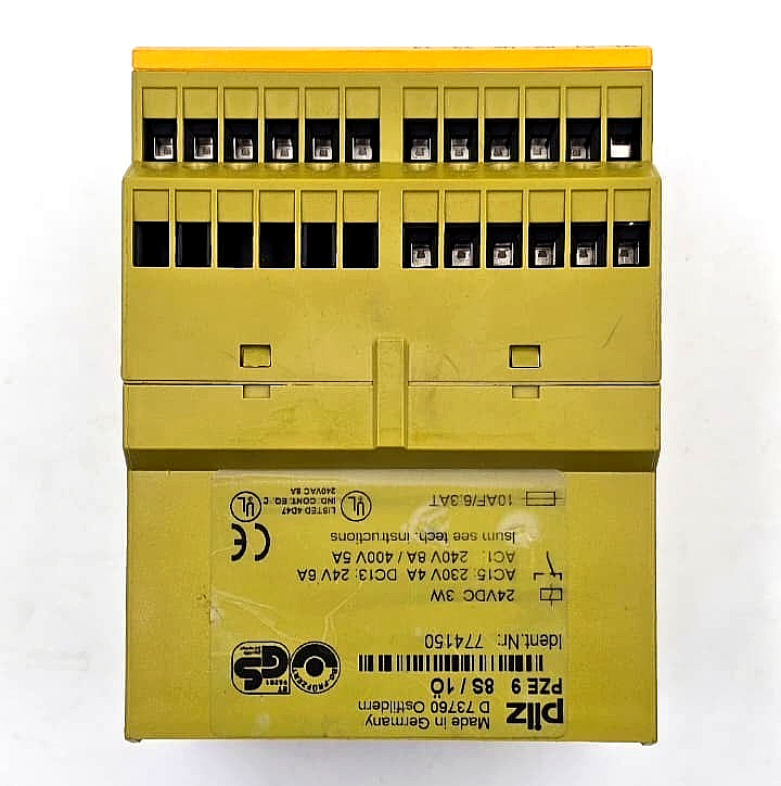 (1 Piece) Pilz PZE 9 774150 | Safety Relay | 24 VDC | Made in Germany2
