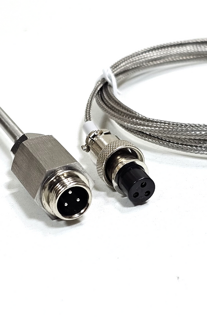PT100 | Thermocouple Sensor | 2m Wire | 5mm Probe | 52mm Length | 1/2" Thread2